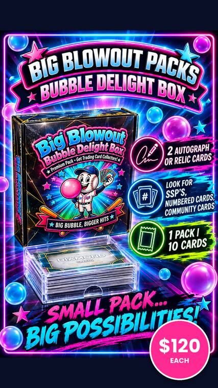Big Blowout Packs Bubble Delight Box, Series 6